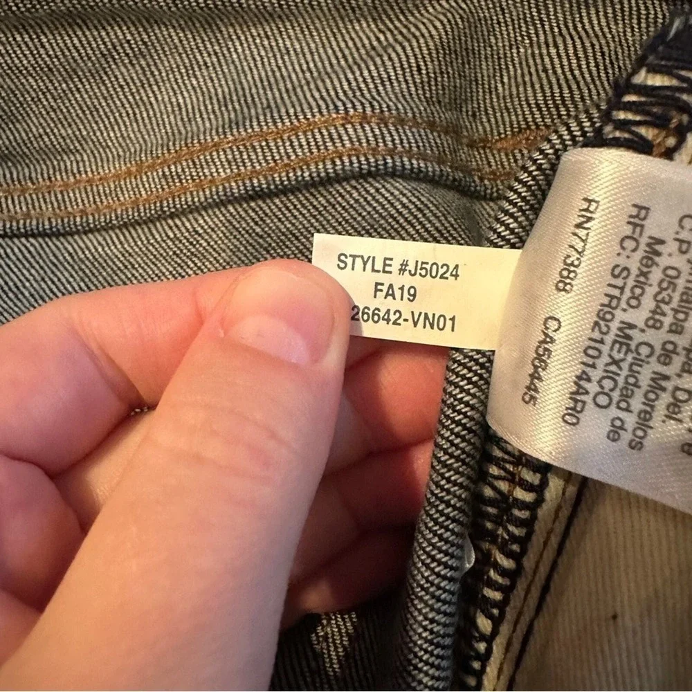J. Crew 484 Slim-Fit Jeans in Stretch Resin Rinse‎ Japanese Denim Sz 44 x 34 NEW